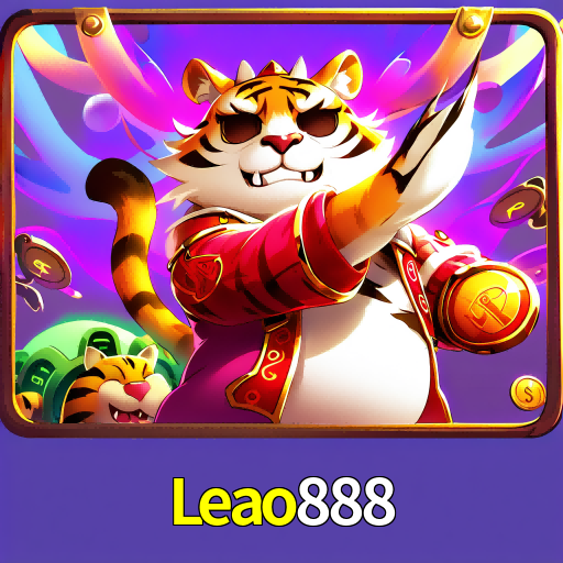 Imagem promocional da Leao888 mostrando a plataforma e suas vantagens